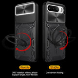 Husa de protectie Techsuit CamGuard Pro compatibil cu Realme 16 5G, Albastru