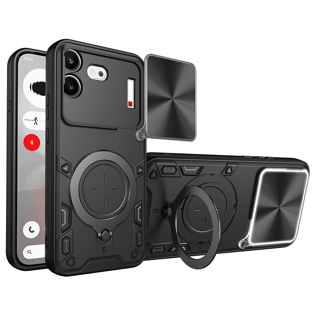 Husa de protectie Techsuit CamGuard Pro compatibil cu Nothing Phone (4b), Negru