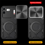 Husa de protectie Techsuit CamGuard Pro compatibil cu Nothing Phone (4b), Negru