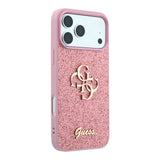 Husa de protectie Guess Glitter Series compatibil cu iPhone 18 Pro, Roz