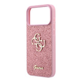 Husa de protectie Guess Glitter Series compatibil cu iPhone 18 Pro, Roz