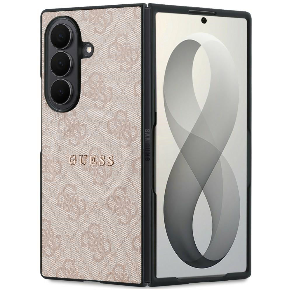 Husa de protectie Guess 4G Leather Classic compatibil cu Samsung Galaxy Z Fold8 Ultra, Roz