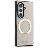 Husa de protectie Guess Ring Stand compatibil cu Samsung Galaxy Z Fold8 Ultra, Bej