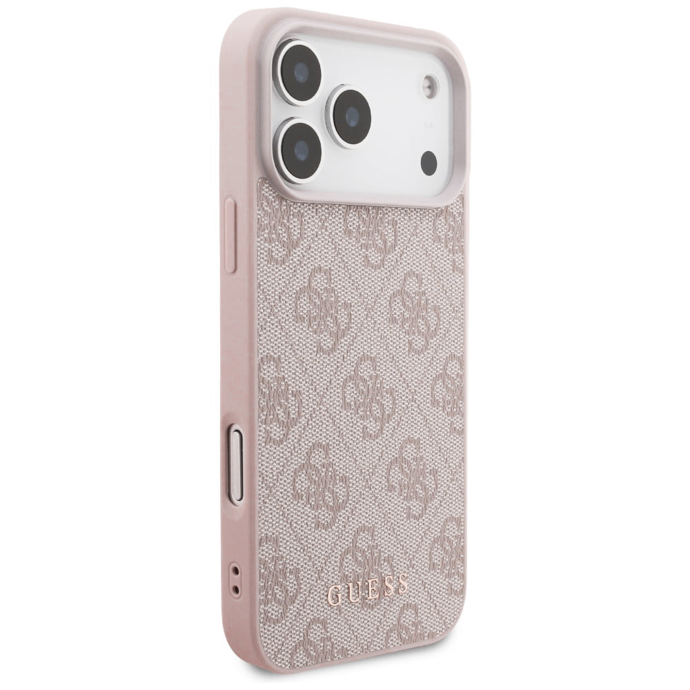 Husa de protectie Guess Hardcase 4G compatibil cu iPhone 18 Pro, Roz