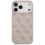 Husa de protectie Guess Hardcase 4G compatibil cu iPhone 18 Pro, Roz