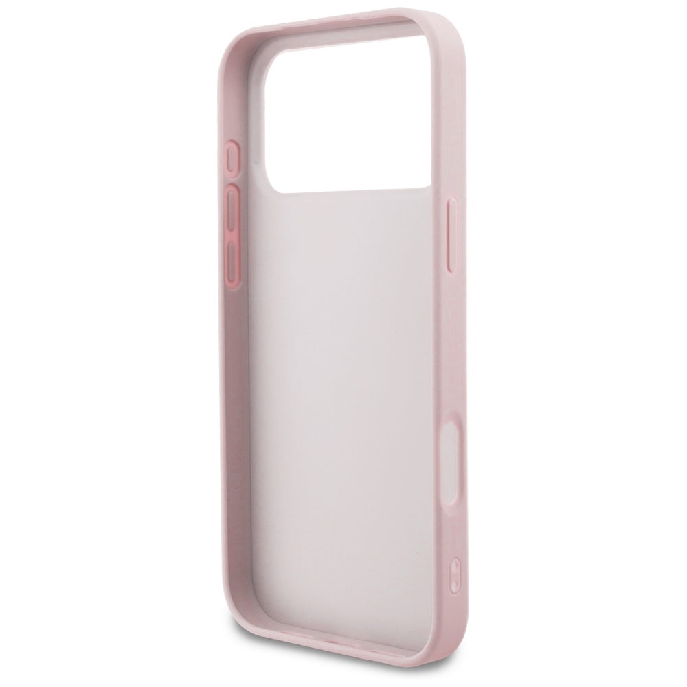 Husa de protectie Guess Hardcase 4G compatibil cu iPhone 18 Pro, Roz