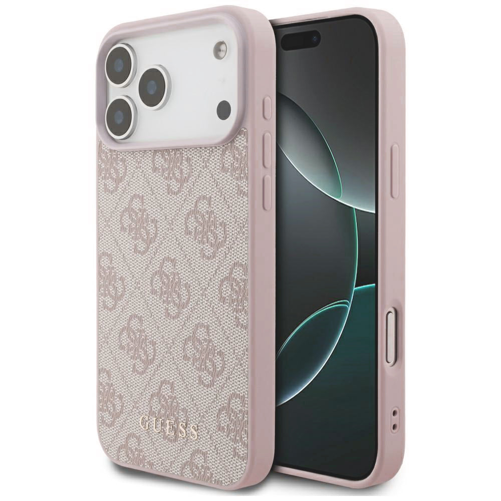 Husa de protectie Guess Hardcase 4G compatibil cu iPhone 18 Pro Max, Roz