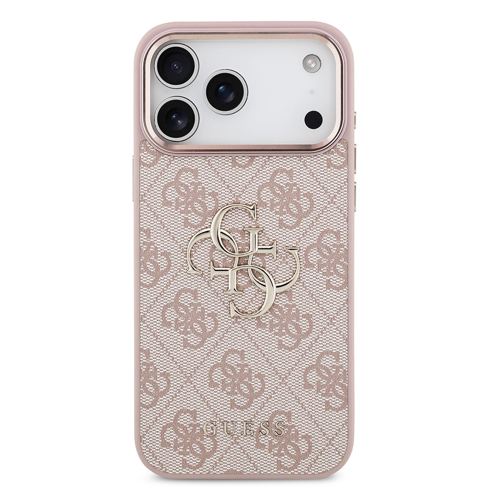 Husa de protectie Guess Hardcase 4G compatibil cu iPhone 18 Pro, Roz