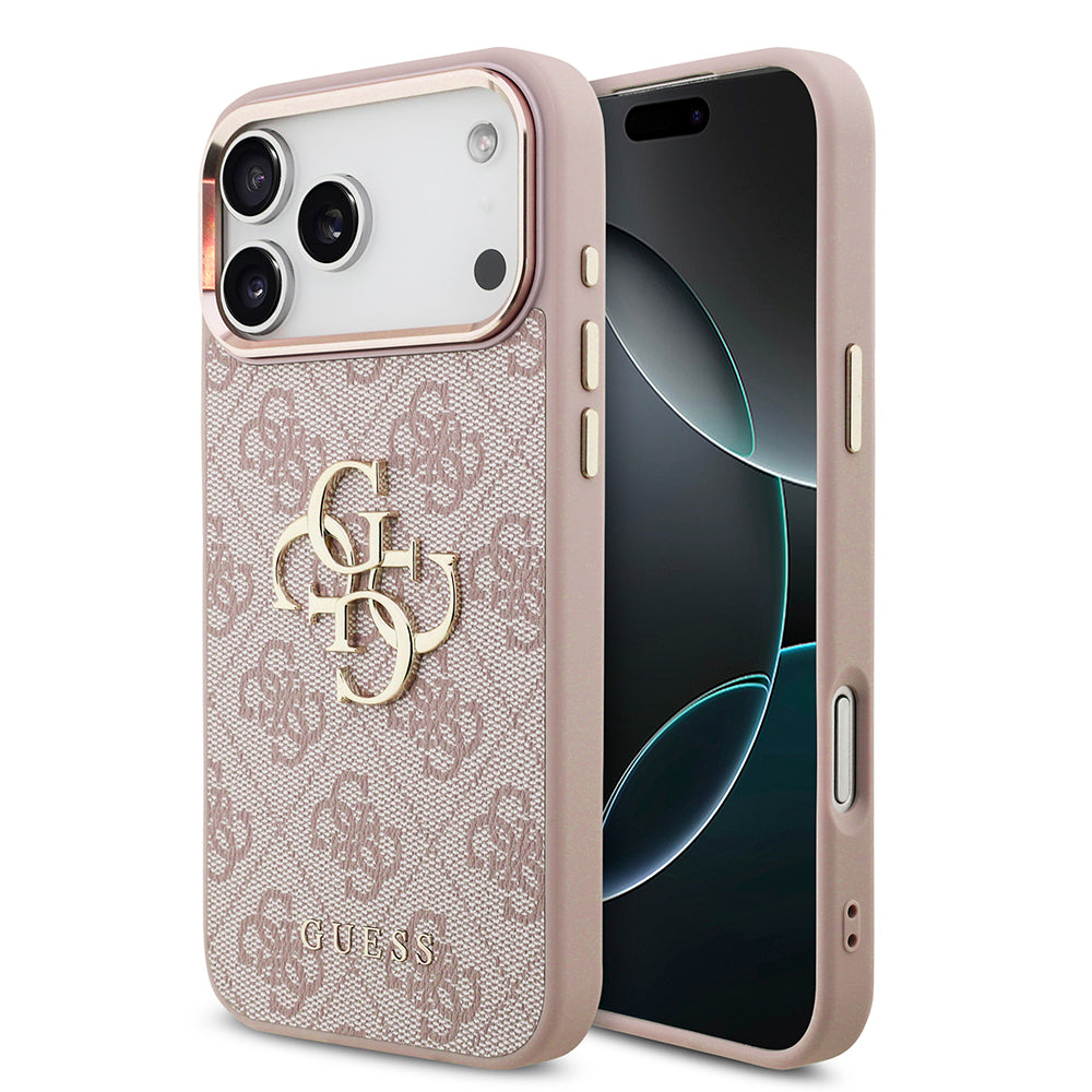 Husa de protectie Guess Hardcase 4G compatibil cu iPhone 18 Pro, Roz