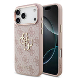 Husa de protectie Guess Hardcase 4G compatibil cu iPhone 18 Pro, Roz