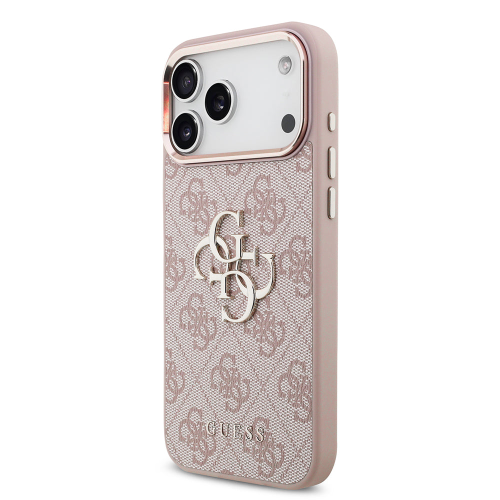 Husa de protectie Guess Hardcase 4G compatibil cu iPhone 18 Pro Max, Roz