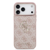 Husa de protectie Guess Hardcase 4G compatibil cu iPhone 18 Pro Max, Roz