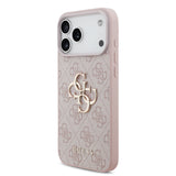 Husa de protectie Guess Hardcase 4G compatibil cu iPhone 18 Pro, Roz