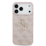 Husa de protectie Guess Hardcase 4G compatibil cu iPhone 18 Pro, Roz