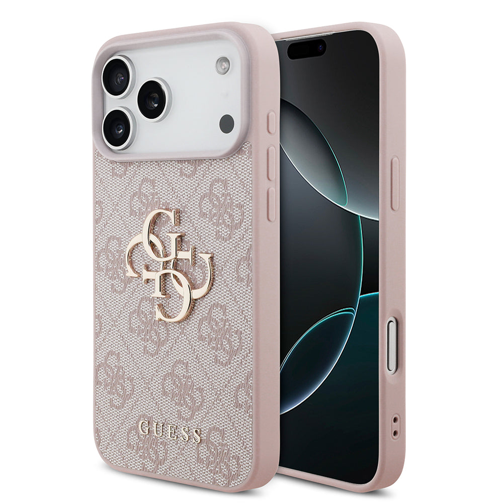 Husa de protectie Guess Hardcase 4G compatibil cu iPhone 18 Pro, Roz