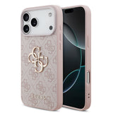 Husa de protectie Guess Hardcase 4G compatibil cu iPhone 18 Pro, Roz