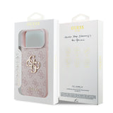 Husa de protectie Guess Hardcase 4G compatibil cu iPhone 18 Pro Max, Roz