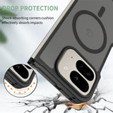 Husa de protectie Techsuit PureFrost MagSafe compatibil cu Google Pixel 11 Pro Fold, Negru