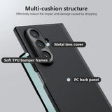 Husa de protectie Nillkin Super Frosted Shield Fold compatibil cu Samsung Galaxy Z Fold7, Negru