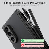 Husa de protectie Nillkin Super Frosted Shield Fold compatibil cu Samsung Galaxy Z Fold8 Ultra, Negru