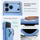 Husa de protectie ESR Cyber Armor compatibil cu iPhone 17 Pro Max / iPhone 18 Pro Max, Albastru