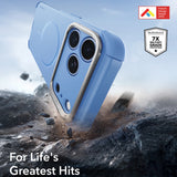 Husa de protectie ESR Cyber Armor compatibil cu iPhone 17 Pro Max / iPhone 18 Pro Max, Albastru