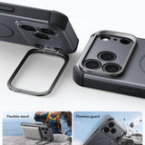Husa de protectie ESR Cyber Armor compatibil cu iPhone 17 Pro / iPhone 18 Pro, Gri