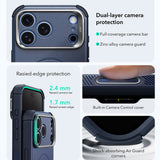 Husa de protectie ESR Cyber Armor compatibil cu iPhone 17 Pro Max / iPhone 18 Pro Max, Albastru