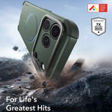 Husa de protectie ESR Cyber Armor compatibil cu iPhone 18 Pro Max / iPhone 17 Pro Max, Verde