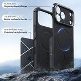 Husa de protectie ESR Cyber Armor compatibil cu iPhone 17 Pro Max / iPhone 18 Pro Max, Negru