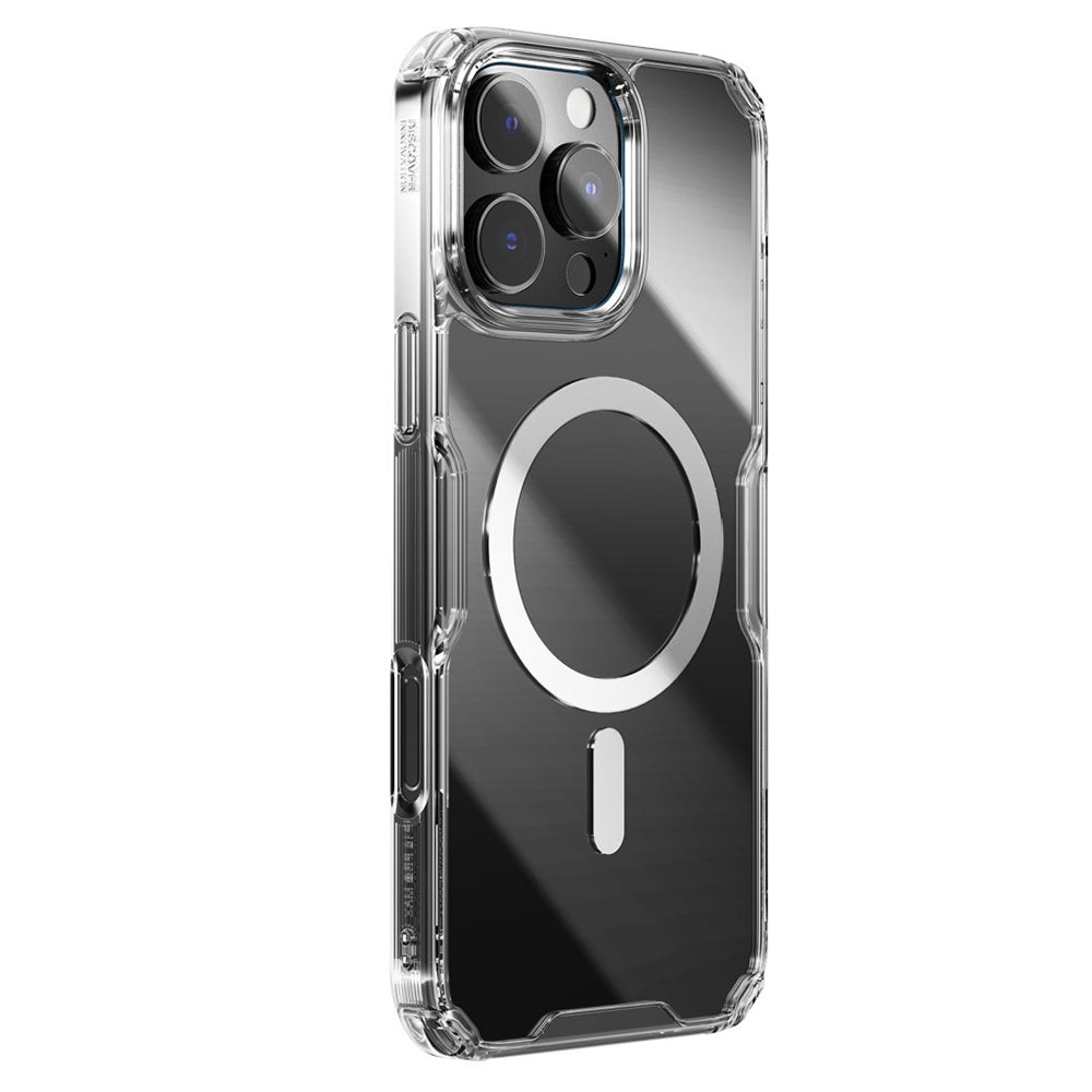 Husa de protectie Nillkin Nature compatibil cu iPhone 16 Pro, Transparent