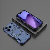 Husa de protectie Techsuit ArmorMag compatibil cu iPhone 17 Pro / iPhone 18 Pro, Albastru
