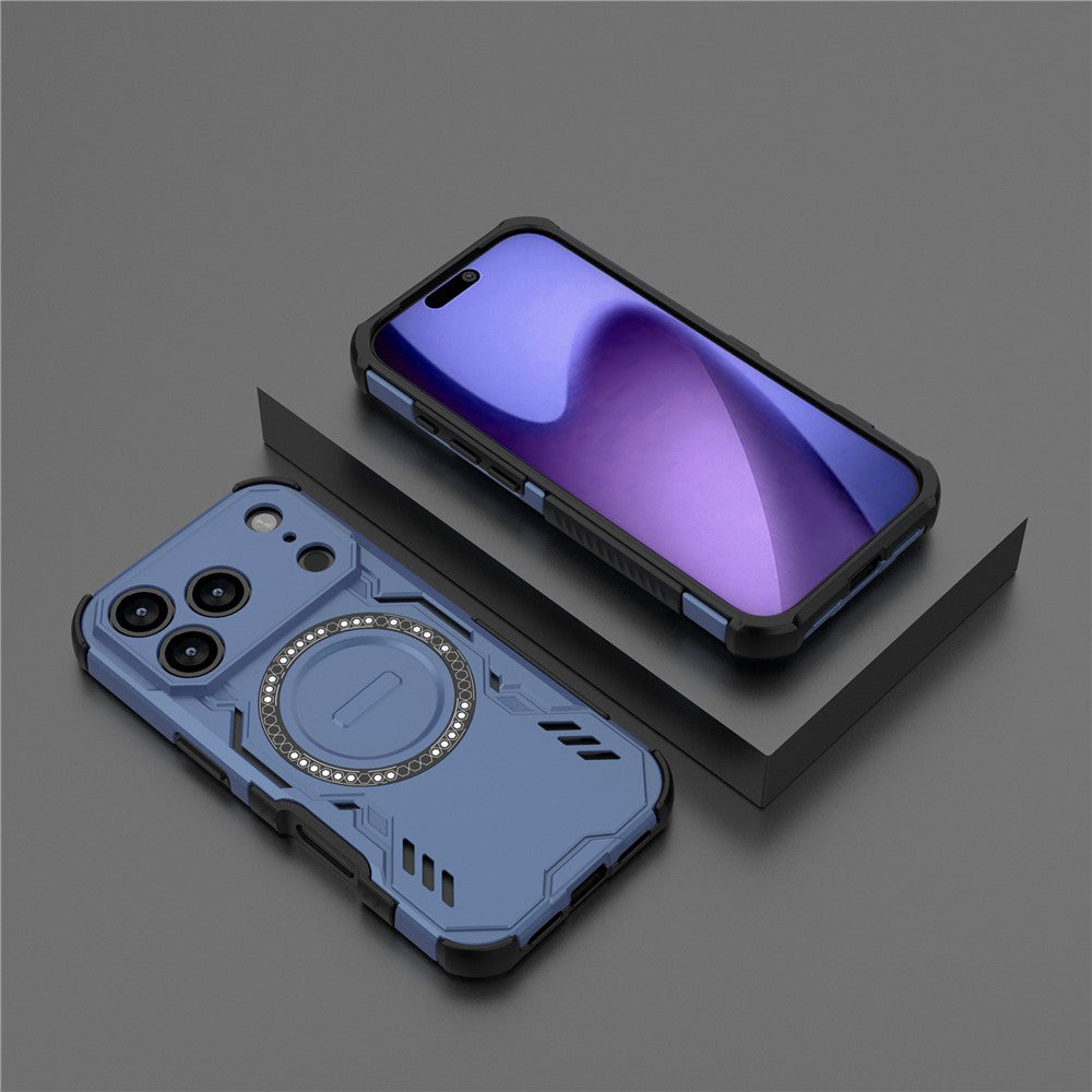 Husa de protectie Techsuit ArmorMag compatibil cu iPhone 18 Pro Max / iPhone 17 Pro Max, Albastru