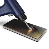 Folie de protectie Techsuit TitanGlass CrystalHD compatibil cu Samsung Galaxy S24 FE / A56 5G, Privacy