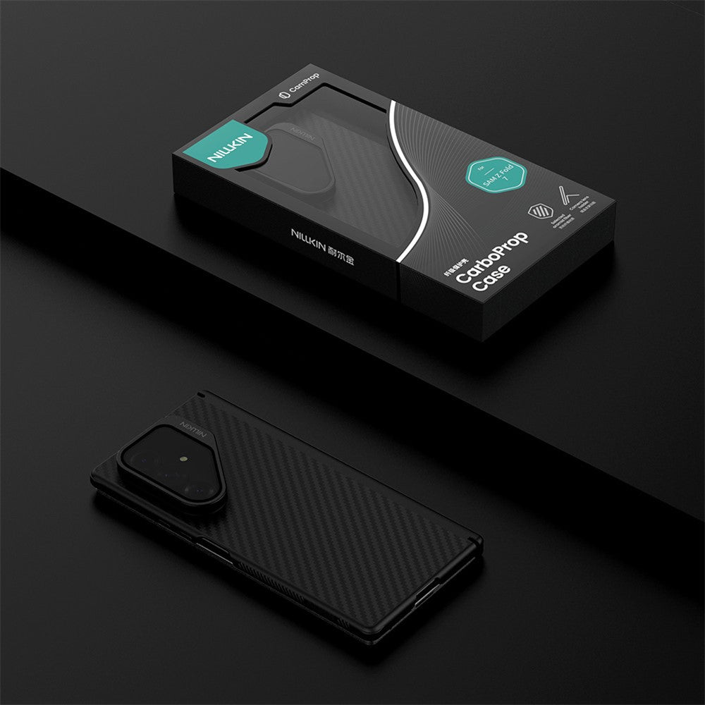 Husa de protectie Nillkin CarboProp compatibil cu Samsung Galaxy Z Fold7, Negru