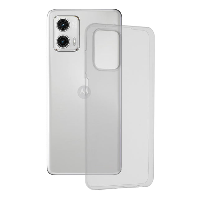 Husa de protectie Techsuit Clear Silicone compatibil cu Motorola Moto G73, Transparent