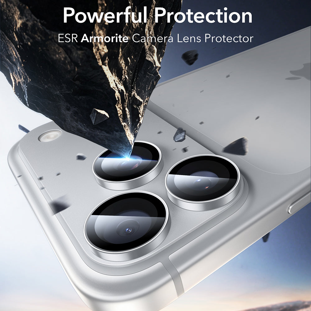 Folie de protectie ESR Armorite compatibil cu iPhone 18 Pro / iPhone 18 Pro Max, Argintiu
