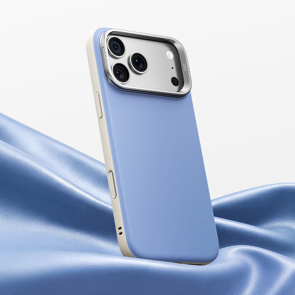 Husa de protectie ESR Atelier Magnetic Kickstand compatibil cu iPhone 18 Pro / iPhone 17 Pro, Albastru