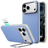 Husa de protectie ESR Atelier Magnetic Kickstand compatibil cu iPhone 18 Pro / iPhone 17 Pro, Albastru