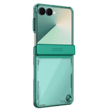 Husa de protectie Nillkin Iceblade compatibil cu Samsung Galaxy Z Flip7, Verde