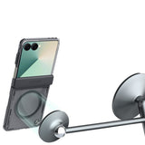 Husa de protectie Nillkin Iceblade Magnetic compatibil cu Samsung Galaxy Z Flip7, Maro
