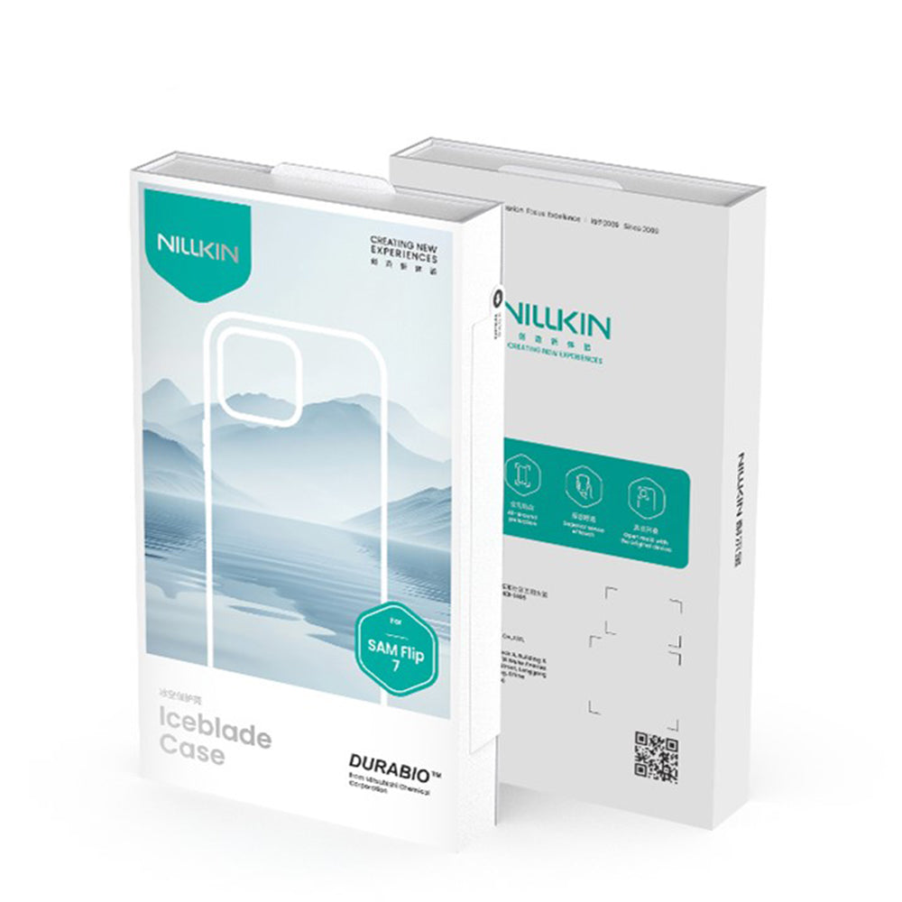 Husa de protectie Nillkin Iceblade compatibil cu Samsung Galaxy Z Flip7, Verde