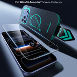 Folie de protectie ESR Armorite compatibil cu iPhone 18 Pro / iPhone 17 Pro, Negru