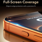 Folie de protectie ESR Armorite Pro UltraFit compatibil cu iPhone 17 Pro / iPhone 18 Pro, Negru