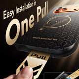 Folie de protectie ESR Armorite Pro UltraFit compatibil cu iPhone 17 Pro Max / iPhone 18 Pro Max, Negru