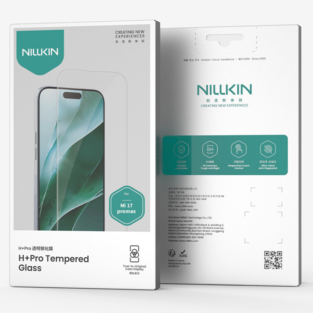 Folie de protectie Nillkin H+Pro compatibil cu Xiaomi 17 Pro Max / Xiaomi 17 Ultra, Transparent