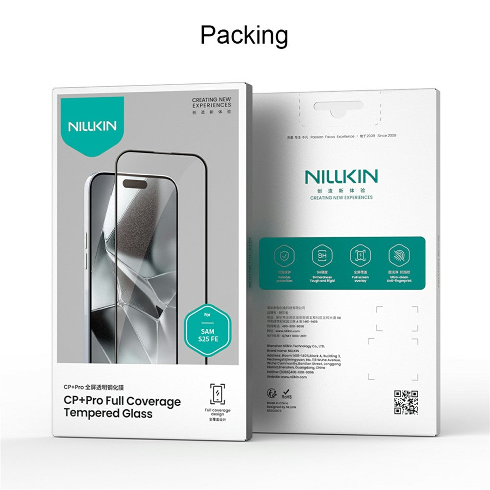 Folie de protectie Nillkin CP+PRO compatibil cu Samsung Galaxy S26 FE / Samsung Galaxy S25 FE, Negru