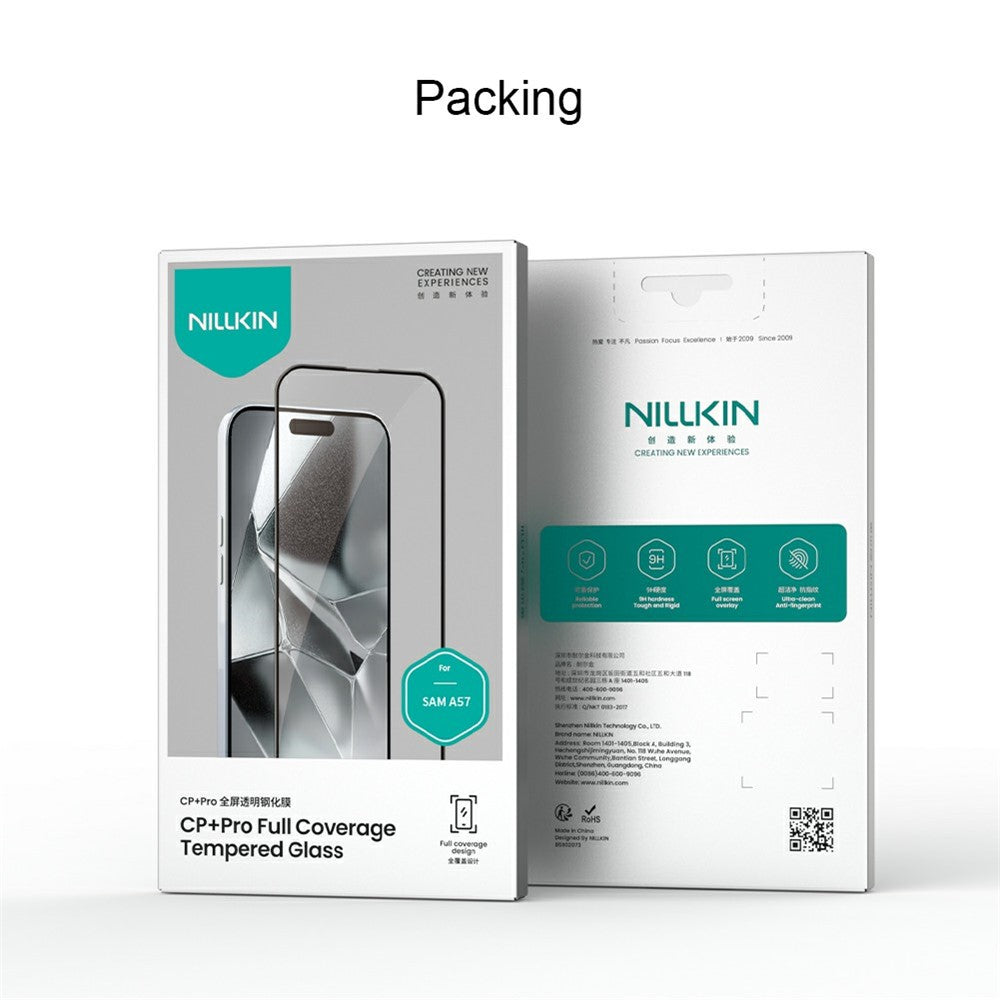 Folie de protectie Nillkin CP+PRO compatibil cu Samsung Galaxy A57 5G, Negru