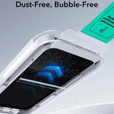 Folie pentru iPhone 18 Pro (set 3) - ESR Privacy Tempered Glass UltraFit Classic - Black