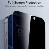 Folie de protectie ESR compatibil cu iPhone 18 Pro Max, Negru